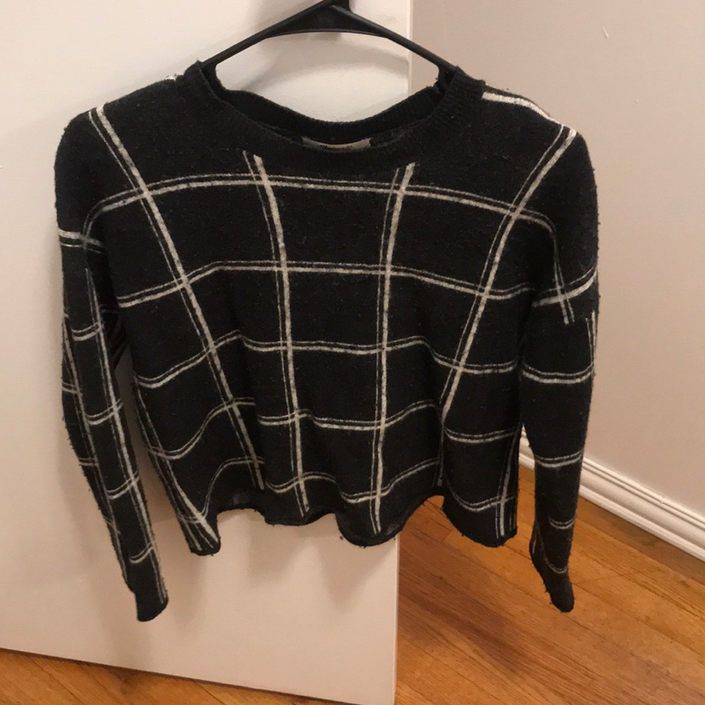 Madewell size S cropped wool sweater